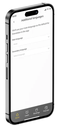 Additional languages settings